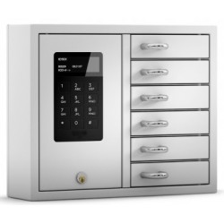 KeyBox System avec 6 compartiments